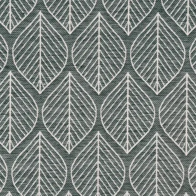 Produktbild von Dekostoff Meterware Doubleface Premium Leaf Retro Scandi grün hellbeig