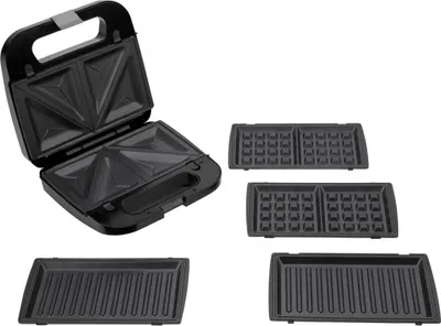 Image de Appareil à croque-monsieur JATA Noir 750 W