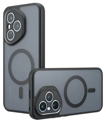 Produktbild von Techsuit – PureFrost MagSafe Hülle für Honor 400 Pro – mattes Schwarz