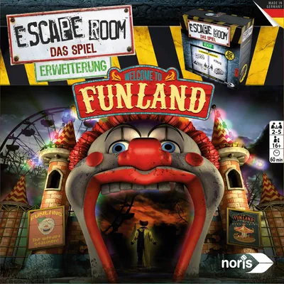 Produktbild von Noris Spiele Escape Room Funland; 606101618