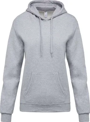 Produktbild von Kariban UNI Hoodie Kapuzenpullover Sweatshirt Sweatjacke Pullover, Größe:2XL, Farbe:Oxford Grey