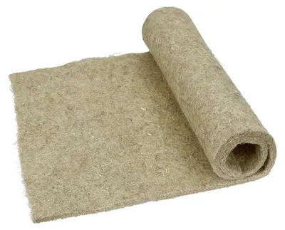 Obrázek produktu pro Konopný koberec pro hlodavce XL podložka pod podestýlku 60x120x1cm, konopná podložka, odpočívadlo, podlaha pro hlodavce