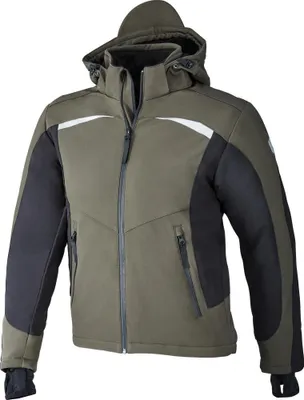 Produktbild von Kübler Winterjacke Softshell 1041 oliv/schwarz Größe S