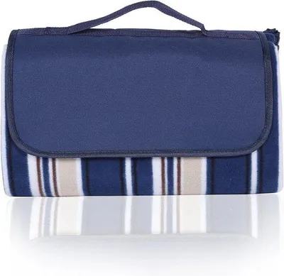 Productafbeelding van Waterdichte picknickdeken voor buitengebruik - 200 x 200 cm - blauw
