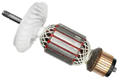 Image de Rotor d'induit Moteur pour Bosch GWS20, GWS21-180, 230, H, JH, JV, JHV (1619P15296)