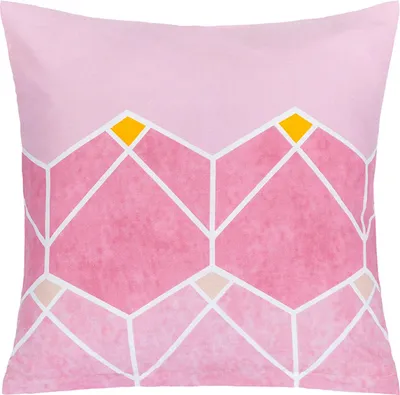 Obrázok produktu pre Bavlnenný vankúš - 40x40 cm - ružový