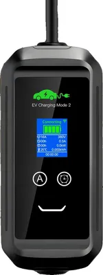 Obrázek produktu pro Přenosná nabíječka EV, 11 kW střídavé napětí, ovládání přes WiFi aplikaci, 16 A 3P 11 kW APP, typ 2