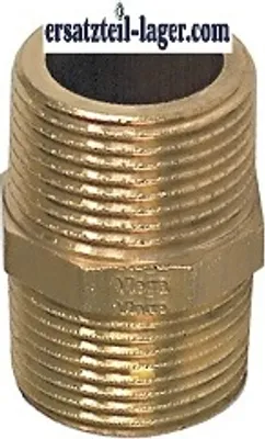 Produktbild von Europart Zulaufschlauch-Verbinder 3/4" Außengewinde auf 3/4" Außengewinde Doppelnippel