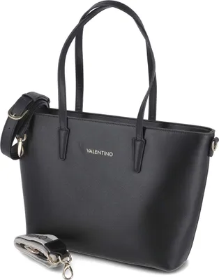 Produktbild von Valentino Bags Damen Schultertasche/ Shopper ZERO RE Schwarz Synthetik recycelt -