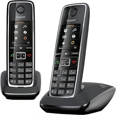 Produktbild von Gigaset C 530 HX Duo schwarz, Farbe:Schwarz