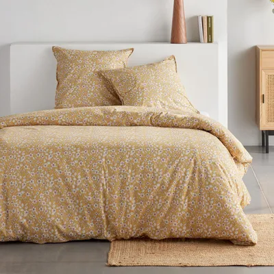 Produktbild von Bedrucktes Bettwäscheset baumwolle blumendruck SUNSHINE BRICE