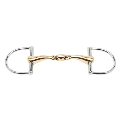 Produktbild von BUSSE D-Ring-Trense KAUGAN®-SHAPED, 16 mm, Gebiss doppelt gebrochen, Farbe:Kaugan, Gebissweite in cm | Ringgröße:14.5 cm | 70 mm