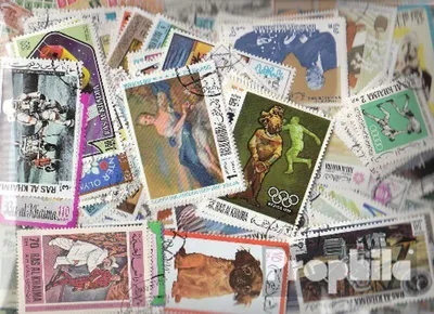 Produktbild von Briefmarken Ras al Chaima 300 verschiedene Marken