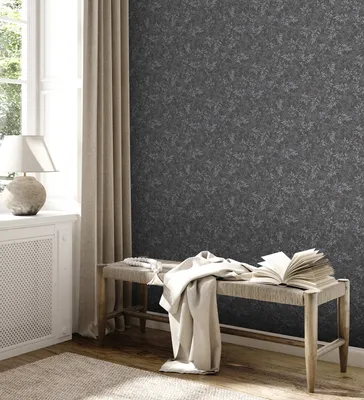 Obrázek produktu pro A.S. Creation | Attractive 2 | 390284 | netkané tapety | květinový vzhled | 10,05 x 0,53 m | černá | obývací pokoj | chodba | kancelář | kuchyně | obývací pokoje