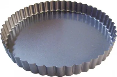 Image de Moule à tarte rond cannelé 24cm - De Buyer - 4705.24 -