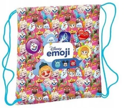 Produktbild von Starpak Sportbeutel mit Kordelzug Emoji Design