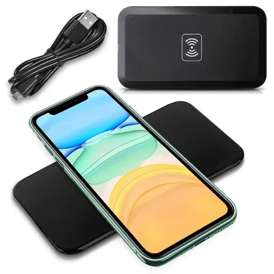 Produktbild von QI Schnell Ladegerät Kabellos Apple iPhone 11 Induktives Laden Wireless Charger