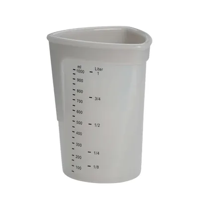 Produktbild von Lurch FlexiForm Silikon-Messbecher, 1 L, Grau