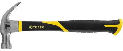 Image de Marteau de charpentier TOPEX, 450 g, manche en fibre de verre