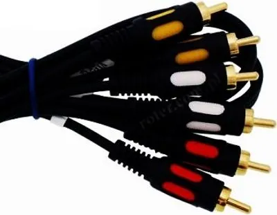 Produktbild von RCA-Kabel 3x RCA 3x 0,5 m Vitalco