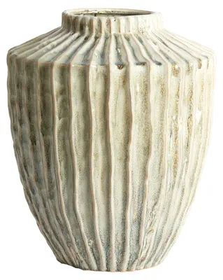 Immagine prodotto di Vaso in Vetroceramica oliva-crema Light & Living TALEA – Ø32x40 cm