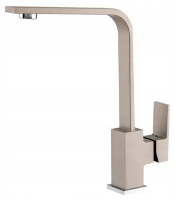 Produktbild von Granitan | NOOK - Küchenarmatur - 360° schwenkbar - Beige - Messing - Stehende Armatur