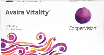 Produktbild von Avaira Vitality - 6 monthly lenses - Sph: -2.5, BC: 8.4, D: 14.2