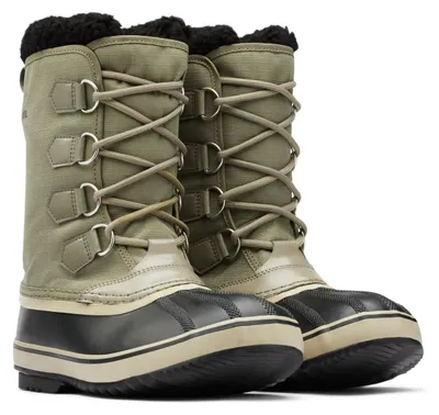 Produktbild von Sorel 1964 PAC NYLON WATERPROOF Schneestiefel für Herren, Grün (Sage x Dark Moss
