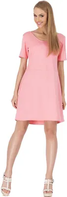 Produktbild von Kleid mit Schleife Mini Kleid; Koralle M/38