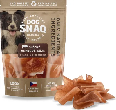 Produktbild von DOG SNAQ, Schweineschwarten getrocknet, 100g