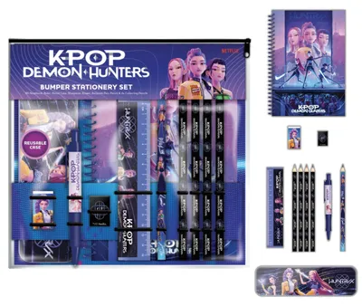 Image de Chasseurs de démons K-Pop - Huntr/x - Ensemble de papeterie
