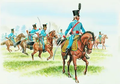 Zdjęcie produktu dla Italeri 1:72 Huzarzy francuscy 1° REGIMENT