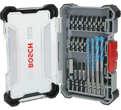Zdjęcie produktu dla Zestaw końcówek wkrętakowych PRO Impact i wierteł Multi Construction, 20 szt.
