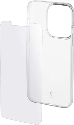 Produktbild von Cellularline Protection Kit - iPhone 13 Pro Max, Cover, Apple, iPhone 13 Pro Max, 17 cm (6.7"), Transparent