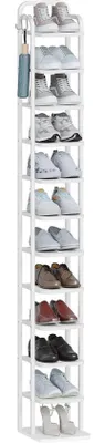 Produktbild von Famanu Schuhregal mit 12 Ebenen - platzsparend und ideal für Flur oder Schlafzimmer