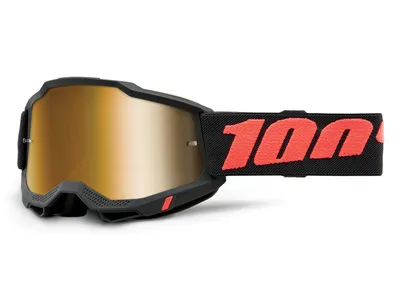 Obrázek produktu pro 100% Motokrosové brýle Accuri 2 Mirrored , Borego - Black Orange