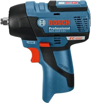 Immagine prodotto di Avvitatore a percussione a batteria Bosch GDS 12V-115 Professional, 12V, 115 Nm, L-BOXX, senza batteria, senza caricabatteria