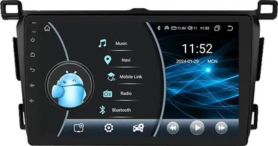 Obrázek produktu pro Autorádio Android, dotykový displej, GPS navigace, W1-4G 8Core-3G 32G