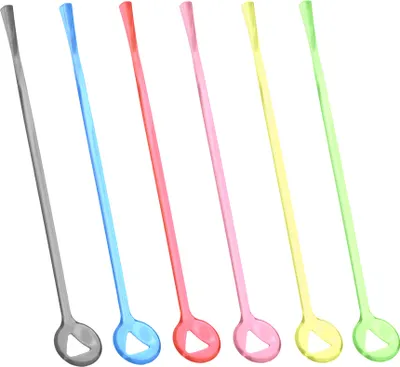 Produktbild von METALTEX 257832080 Cocktail Rührstäbe 6 Stück / Cocktailstäbe