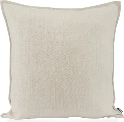 Produktbild von H.O.C.K. - AGORA Romy Outdoor Kissen 60x60cm mit Biese creme kleingemustert col. 20084