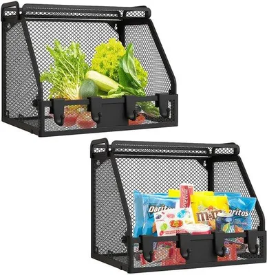 Produktbild von Unyqoos Faltbare hängende Obst- und Gemüseaufbewahrung für die Küche, platzsparend und vielseitig