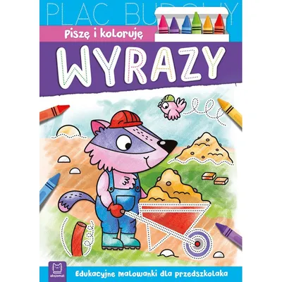 Obrázok produktu pre Písanie a vyfarbovanie Slová Predškolská výchova 35329