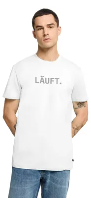 Produktbild von Spreadshirt Stromberg Läuft Männer Premium T-Shirt, 5XL, Weiß