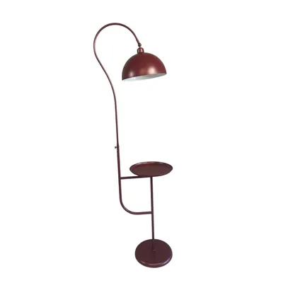 Produktbild von Bordeauxrote, Moderne, Dekorative E27 Metall Stehlampe