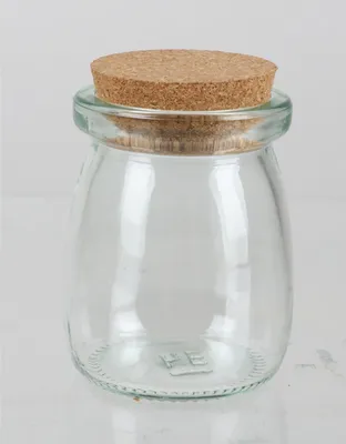 Produktbild von 12x Vorratsglas 80ml mit Korkdeckel, zum Einmachen und Einwecken von Gurken, Vorratsgefäß, Frischhalten, Behälter zur Aufbewahrung, für Lebensmittel