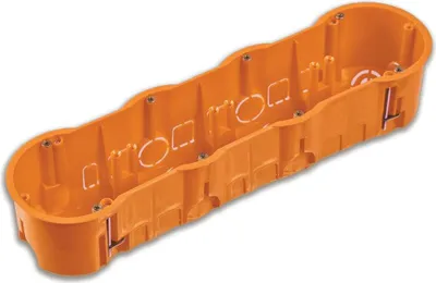 Produktbild von Hohlwanddose 4-fach Schalterdose Abzweigdose Hohlraumdose Ø 60 x 60 mm