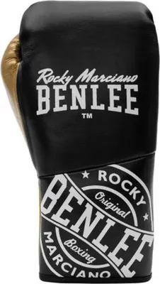 Image de Gants de boxe en cuir CYCLONE Gold/White/Black 10 oz R BENLEE