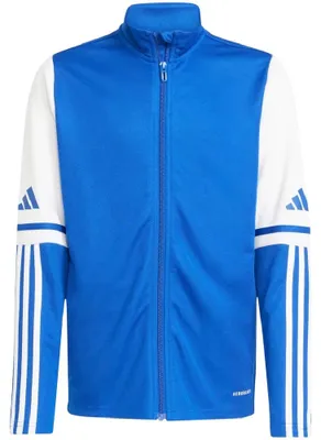 Imagen del producto de Adidas - Chaqueta de entrenamiento "Squadra 25" para niños, modelo SX1673 (talla 152) (azul)