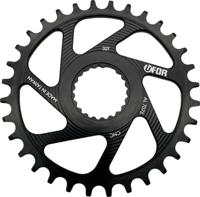Produktbild von Ufor Direct Mount Kettenblatt Schwarz 32t Schwarz 32t