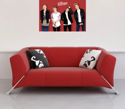 Immagine prodotto di Vamps, The - Poster - Rosso + 1 Ü-Poster dimensioni 61x91,5cm